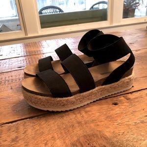 Cushionaire platform espadrilles